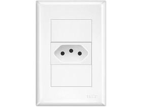 Conjunto de Tomada 2P+T 20A 4x2 FAME Evidence - Padrão Conjunto de Tomada 2P+T 20A 4x2 FAME Evidence - Padrão