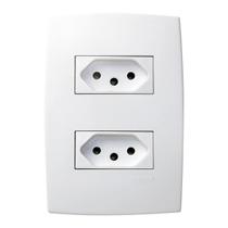 Conjunto De Tomada Dupla 10A Pial Plus Legrand