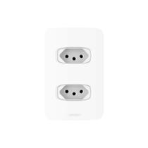 Conjunto De Tomadas Duplas 10a 2p+t 250v Completa Gracia Conjunto De Tomadas Duplas 10a 2p+t 250v Completa Gracia