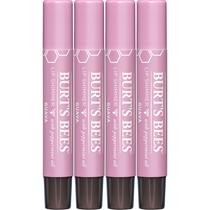 Conjunto de tonalidades labiais Burt's Bees Shimmer Goiaba Moisturizing, pacote com 4 unidades