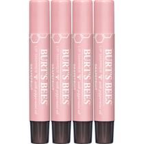Conjunto de tonalidades labiais Burt's Bees Shimmer Grapefruit, pacote com 4 unidades