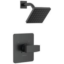 Conjunto de torneiras de chuveiro Delta Modern 14 Series Matte Black