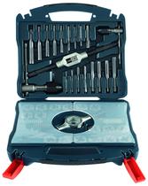 Conjunto de torneiras e moldes Bosch BTD40MS 40 peças métricas Conjunto de torneiras e moldes Bosch BTD40MS 40 peças métricas