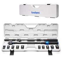 Conjunto de Torquímetro Toolant 13 Peças 1/2" 25-250 FT-LB Conjunto de Torquímetro Toolant 13 Peças 1/2" 25-250 FT-LB
