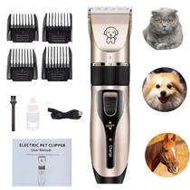 Conjunto De Tosa Pet Com Pentes De Altura Regulável Conjunto De Tosa Pet Com Pentes De Altura Regulável