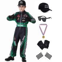 Conjunto de trajes de corrida para meninos Changchupsem Race Car Driver