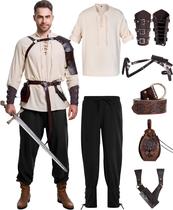 Conjunto de trajes renascentistas Vanderdyken Medieval Pirate XL