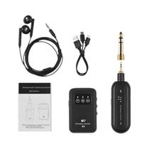 Conjunto De Transmissor E Receptor IEM Sem Fio 2.4G Estéreo 90 graus Rotacionar Com Baixa Latência