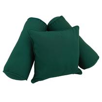 Conjunto de travesseiros Blazing Needles, 3 peças, verde floresta Conjunto de travesseiros Blazing Needles, 3 peças, verde floresta