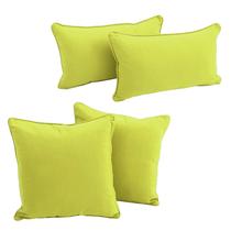 Conjunto de travesseiros Blazing Needles Mojito Lime 4 unidades Conjunto de travesseiros Blazing Needles Mojito Lime 4 unidades
