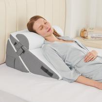 Conjunto de travesseiros Body Positioner Sasttie Wedge, 3 peças de espuma viscoelástica