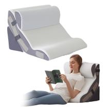 Conjunto de travesseiros em cunha Ahpmeoa, 3 peças para após cirurgia, refluxo ácido