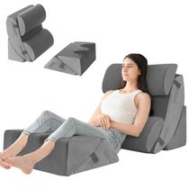 Conjunto de travesseiros ortopédicos Bed Wedge Foam Hansleep, 6 unidades
