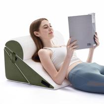 Conjunto de travesseiros Wedge Cama ortopédica Negwoo para dormir verde