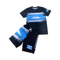 Conjunto De Treinamento MMA Para Homens E Mulheres Camiseta De Manga Curta E Shorts Soltos