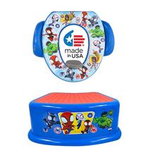 Conjunto de Treinamento para Vaso Sanitário Ginsey - Spidey e Seus Amigos Conjunto de Treinamento para Vaso Sanitário Ginsey - Spidey e Seus Amigos
