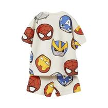 Conjunto de Treino Infantil com Design de Desenhos Animados - Verão 2024 Conjunto de Treino Infantil com Design de Desenhos Animados - Verão 2024