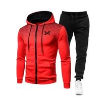 Conjunto De Treino Masculino De Inverno 2025: Moletom Moderno E Calça Jogger Para Academia E Corrida