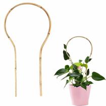 Conjunto De Treliças De Bambu Para Plantas Trepadeiras 6 Peças Para Plantas De Interior E Exterior,