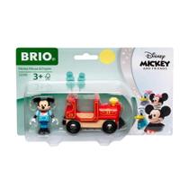 Conjunto de trem BRIO Disney Mickey Mouse & Engine Kids 3 anos ou mais