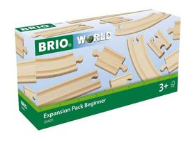Conjunto de Trem BRIO World 33401 - Expansão para Iniciantes (11 Peças)