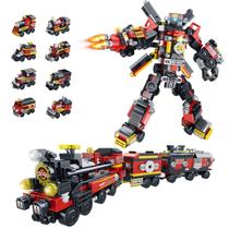 Conjunto de trem COBFDHA Building Blocks 766 unidades para crianças de 8 a 12 anos Conjunto de trem COBFDHA Building Blocks 766 unidades para crianças de 8 a 12 anos