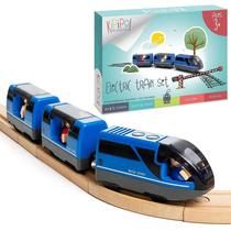 Conjunto de Trem de Brinquedo KipiPol - Locomotiva com Ação a Bateria