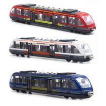 Conjunto de trem de brinquedo OTONOPI High Speed Locomotive Die Cast Kids 3+ Conjunto de trem de brinquedo OTONOPI High Speed Locomotive Die Cast Kids 3+