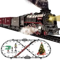 Conjunto de trem Hitish Electric com luz realista e som e fumaça
