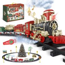 Conjunto de trem JQ JUQU Extra Large Christmas com controle remoto