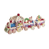 Conjunto de trem Kurt Adler Claydough com 36,6 cm de comprimento