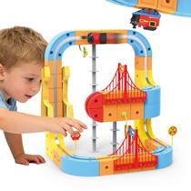 Conjunto de Trem Magnético 3D STEM onekusan - Elétrico, para crianças de 4 a 8 anos