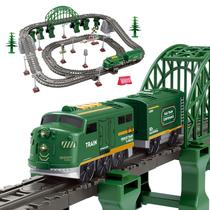 Conjunto de Trem Magnético Knnidin 88 Peças (3 a 8 anos)