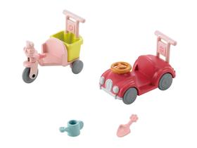 Conjunto de Triciclo e Carro Sylvanian Families Settoka - 216 Famílias Epoch