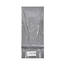 Conjunto De Tricô Para Bebês 3 Peças Agulhas Circulares De Metal Para Mangas E Acessórios De Meias