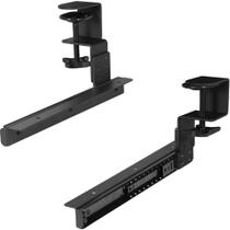 Conjunto de trilhos de bandeja de teclado VIVO MOUNT-RAIL02H com altura ajustável Conjunto de trilhos de bandeja de teclado VIVO MOUNT-RAIL02H com altura ajustável