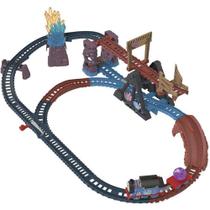 Conjunto de Trilhos Trem Motorizado Thomas Friends Cavernas de Cristal Mattel