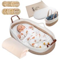 Conjunto de Trocadores de Bebê Lumbi Artesanais com Porta-Fraldas Conjunto de Trocadores de Bebê Lumbi Artesanais com Porta-Fraldas