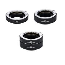 Conjunto de Tubos de Extensão JJC Auto Focus para Fujifilm X-Mount