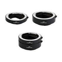 Conjunto de Tubos de Extensão JJC Auto Focus para Sony E-Mount