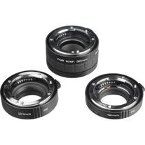 Conjunto de Tubos de Extensão Kenko Auto DG (12mm, 20mm, 36mm) para Nikon AF Conjunto de Tubos de Extensão Kenko Auto DG (12mm, 20mm, 36mm) para Nikon AF