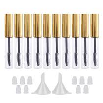 Conjunto de tubos de rímel vazios de 10 ml GTHER com varinha e funil Conjunto de tubos de rímel vazios de 10 ml GTHER com varinha e funil