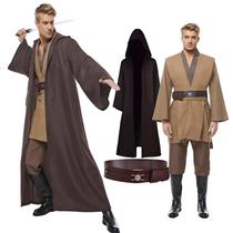 Conjunto de túnica masculina Cosplaysky com capuz de Halloween