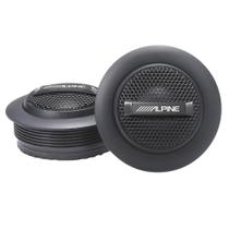 Conjunto de tweeters Alpine S-S10TW S-Series 1 Silk Dome 80W