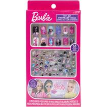 Conjunto de unhas Barbie Townley Girl 66 peças não tóxico para maiores de 3 anos