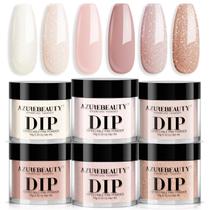 Conjunto de unhas Dip Powder AZUREBEAUTY Nude Light Pink 6 cores Conjunto de unhas Dip Powder AZUREBEAUTY Nude Light Pink 6 cores