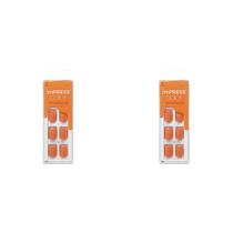 Conjunto de unhas Press-On Impress 'Sweet Mango' 30 à prova de lascas Conjunto de unhas Press-On Impress 'Sweet Mango' 30 à prova de lascas
