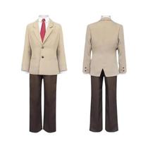 Conjunto de uniforme de cosplay Death Note, Night God Moon, Yagami Light School, Gelplay