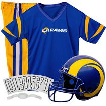 Conjunto de Uniforme de Futebol Infantil Franklin Sports L.A. Rams