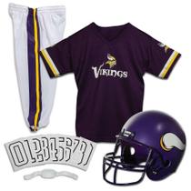 Conjunto de Uniforme de Futebol Infantil Franklin Sports Minnesota Vikings Conjunto de Uniforme de Futebol Infantil Franklin Sports Minnesota Vikings